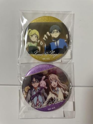 四月は君の嘘　推しちゃれくじ　長方形缶バッジ　宮園かをり 四月は君の嘘』 POP UP SHOP in AMNIBUS STORE |
